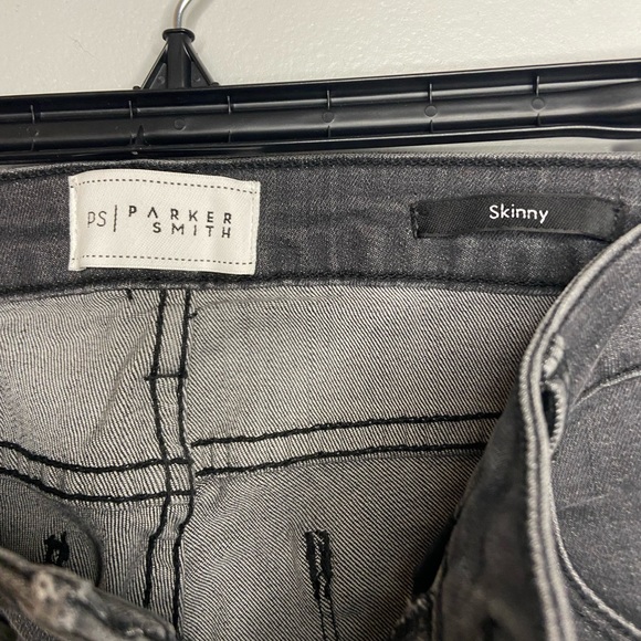 PS PARKER SMITH Skinny Jeans Raw Hem Star Studded Size 29 - Picture 3 of 6